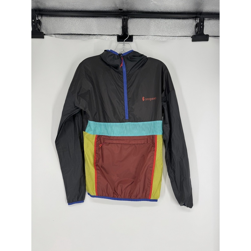 Cotopaxi Teca Windbreaker Jacket Men XS Hooded 1/4 Quarter Half 1/2 Zip Pullover